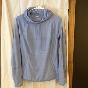 Fila Sky Blue Pullover Hoodie
